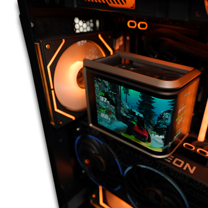 Veno Scorp Gaming PC – ASUS GT502 Ryzen 7 9850X3D RX 9070 XT Call of Duty TUF Edition 32GB DDR5 6000MHz ROG Ryuo 360 ARGB Windows 11