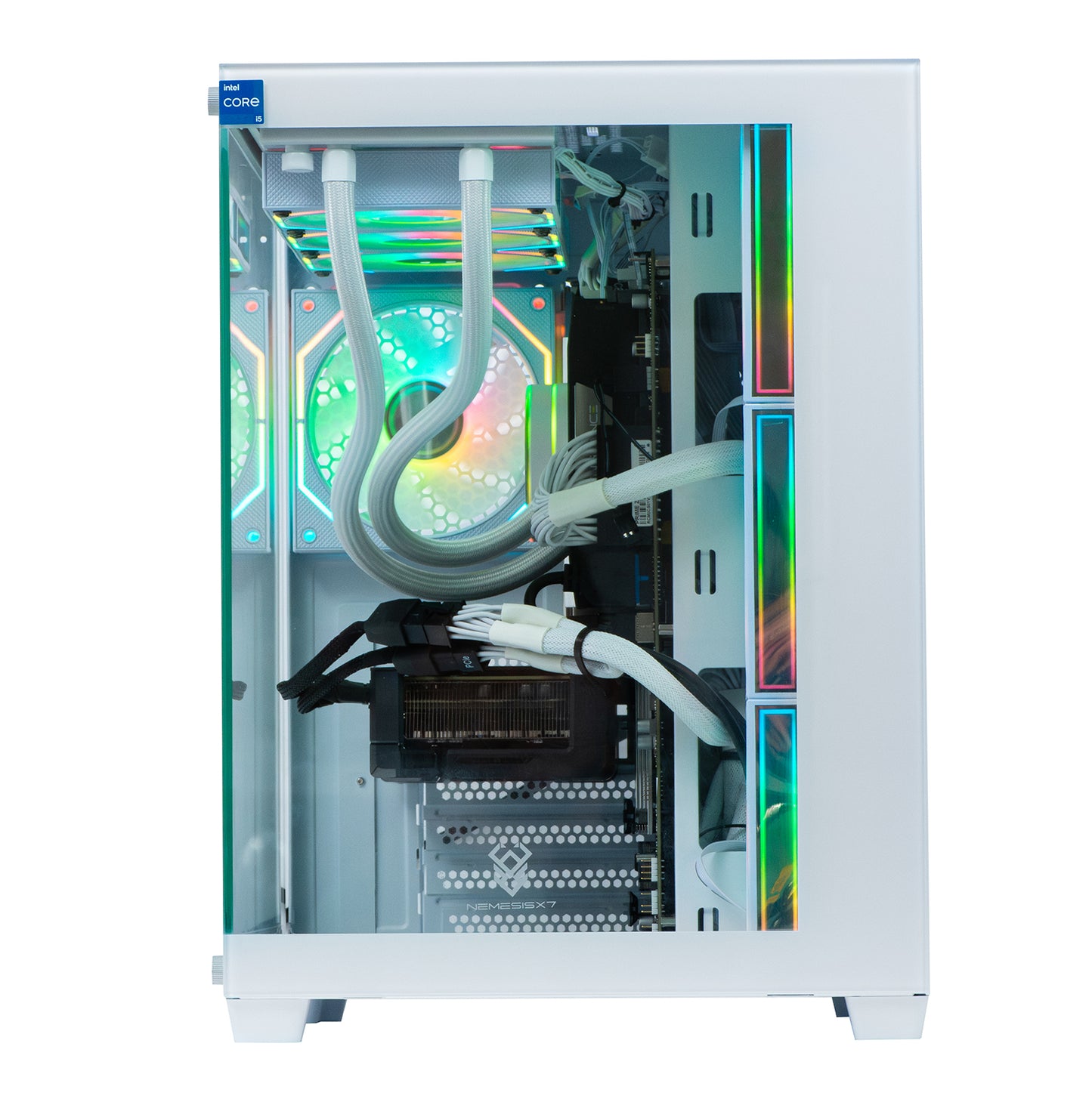 Nemesis 7 White - Intel Core i9 13900KF 32GB DDR5 ASUS RTX 4070TI Super 16GB VC-740MS