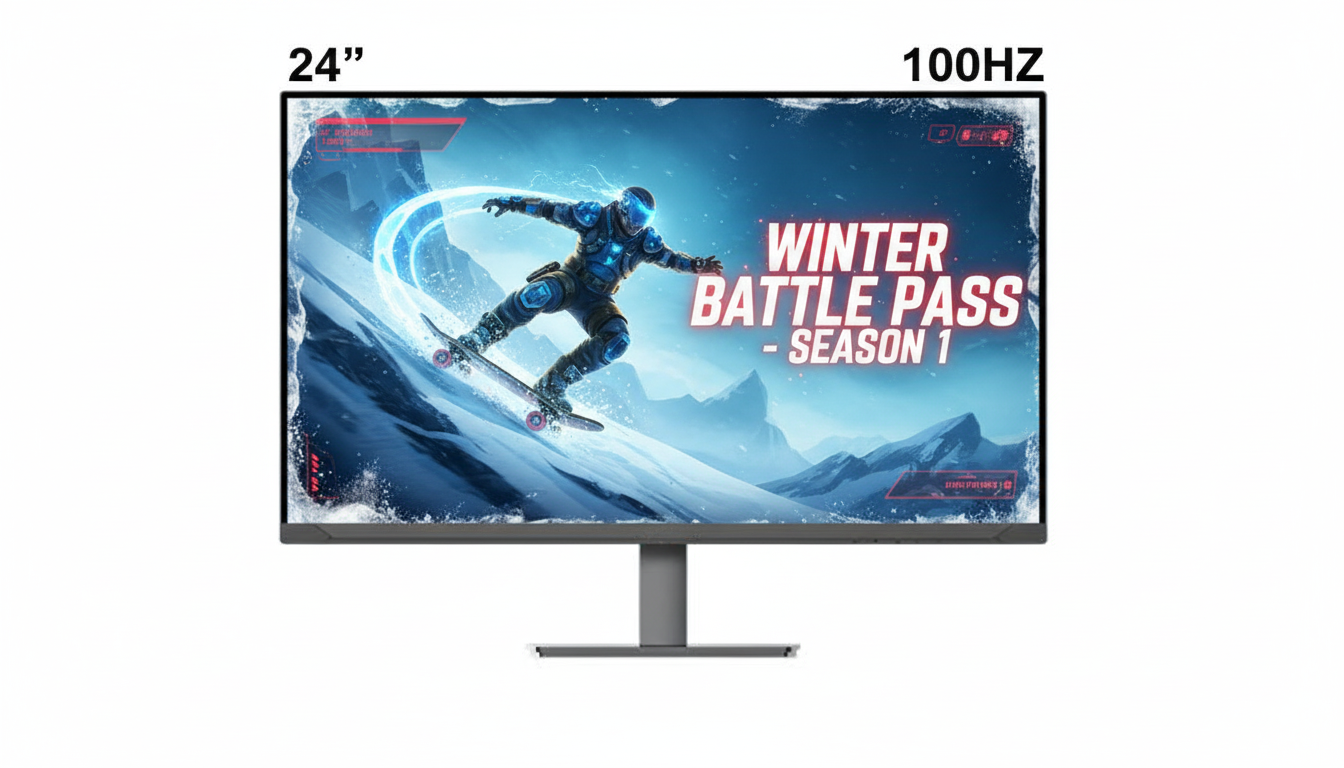 24” Full HD 100Hz 5ms Gaming Monitor