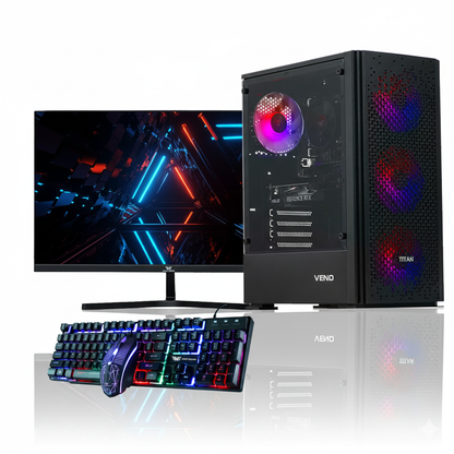 Titan 6 Gaming PC Bundle - AMD Ryzen 5 4500 16GB Nvidia RTX 3050 6GB nv-ms108