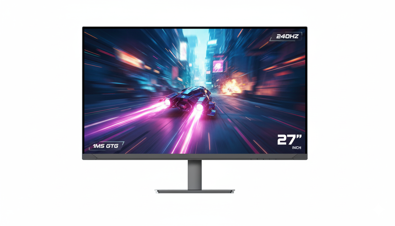 VenoScorp - 27" FHD 240Hz 1MS Gaming Monitor P27Z