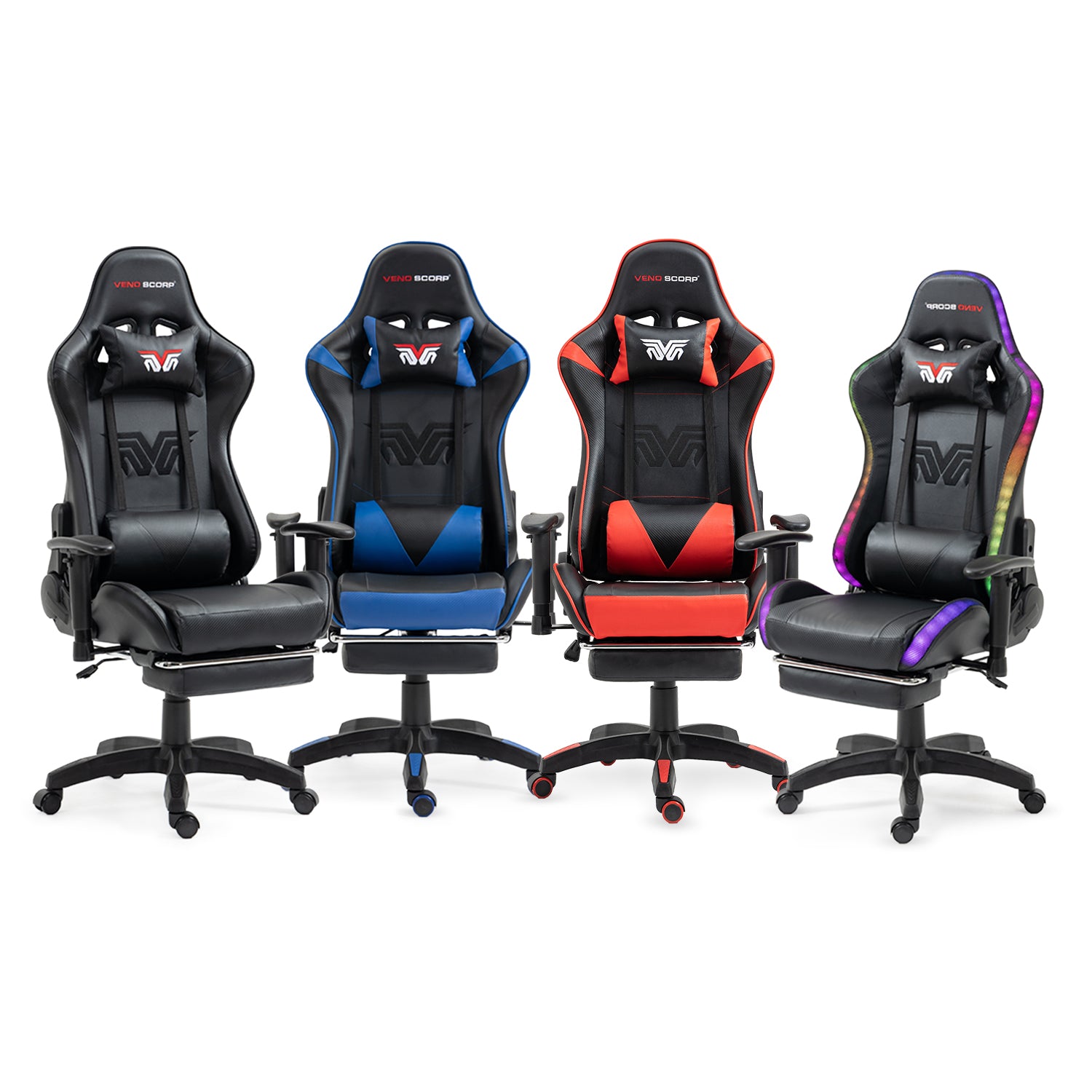 X1 Pro Gaming Chair, Reclining PU Leather Computer Chair with 360 Degr ...