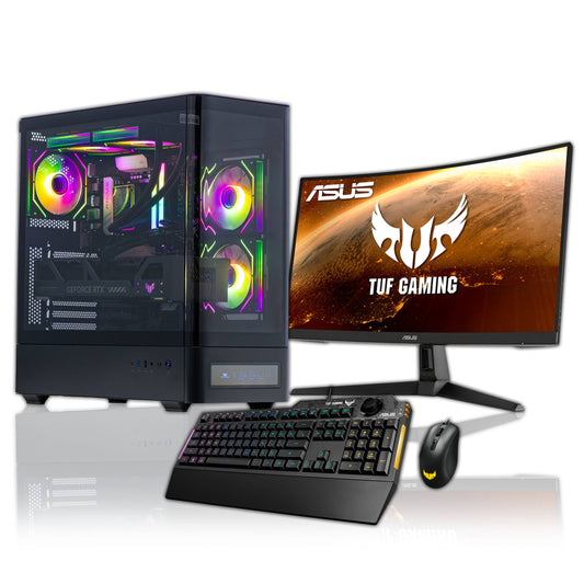 Ionix ASUS Gaming PC Bundle - AMD Ryzen 5 7600X 16GB NVIDIA RTX 5060 8GB