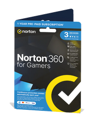 Norton 360 for Gamers - 1 Year - 3 Devices