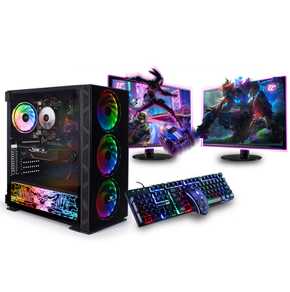 Dual Gaming PC Bundle Neonzilla - AMD Ryzen 3 3100 16GB DDR4 AMD Radeon RX580 8GB NZ-SE207