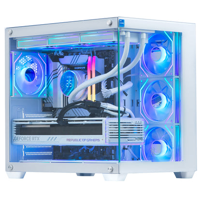 Nemesis 7 ARGB White - AMD Ryzen 7 9800X3D 32GB DDR5 ASUS Prime RTX 5080 16GB N7-SE207