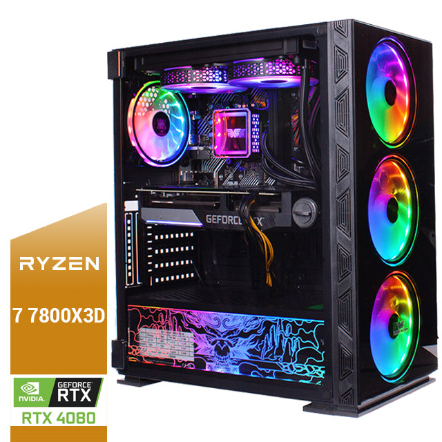 NEONZILLA - AMD RYZEN 7 7800X3D 32GB DDR5 NVIDIA RTX 4080 Super 16GB nzla-100se