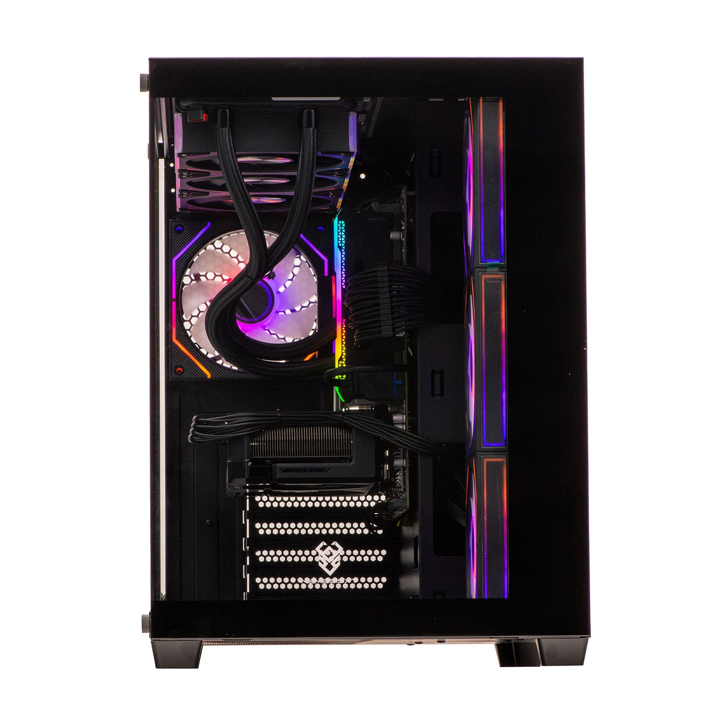 Nemesis 7 ARGB Black - AMD Ryzen 7 9800X3D 32GB DDR5 Nvidia GeForce Palit Gaming Pro 5070ti 16GB GDDR7 AI Ready AS-MS109