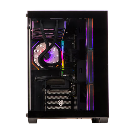 Nemesis 7 ARGB Black - AMD Ryzen 7 9800X3D 32GB DDR5 Nvidia GeForce Palit Gaming Pro 5070ti 16GB GDDR7 AI Ready AS-MS109