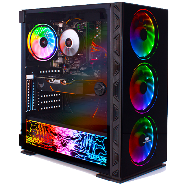 Dual Gaming PC Bundle Neonzilla - AMD Ryzen 3 3100 16GB DDR4 AMD Radeon RX580 8GB NZ-SE207