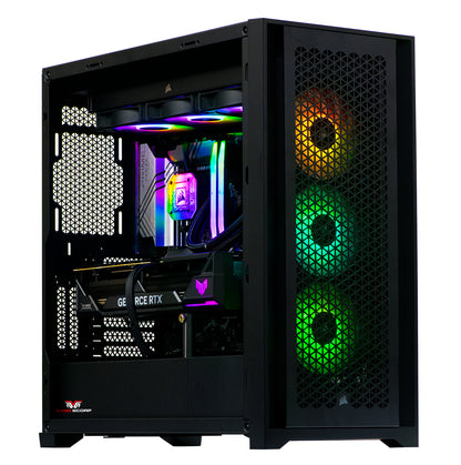 Corsair 5000D RGB Black - Intel i9-14900KF 32GB DDR5 ASUS RTX 4080 Super 16GB c-105se