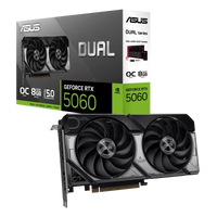 ASUS NVIDIA GeForce RTX 5060 DUAL 8GB Blackwell Graphics Card