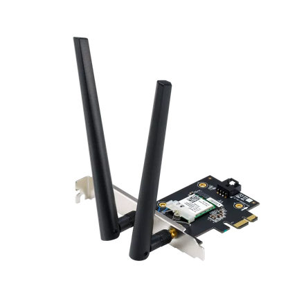 ASUS PCE-BE6500 WiFi 7 PCIe Adapter with Bluetooth 5.4 & Dual Antennas