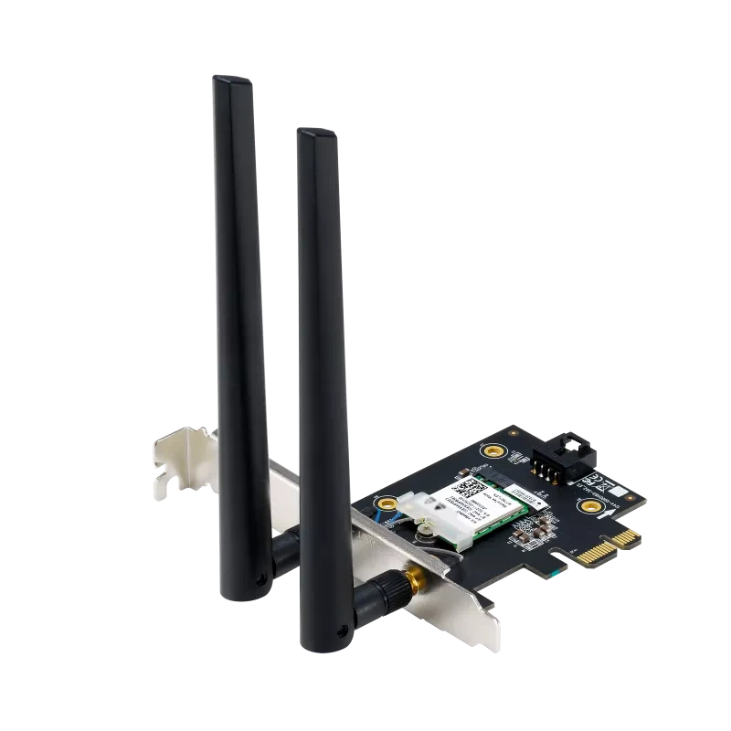 ASUS PCE-BE6500 WiFi 7 PCIe Adapter with Bluetooth 5.4 & Dual Antennas