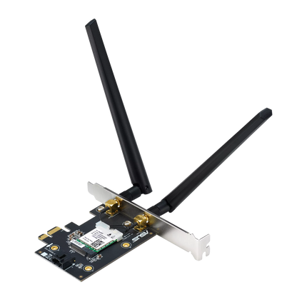 ASUS Dual-Band WiFi 6/BT5.2 AX1800 MU-MIMO Wireless PCIe Adapter Card