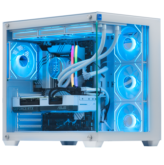 Nemesis 4 ARGB White - AMD Ryzen 7 9800X3D 32GB Nvidia RTX 5070 12GB