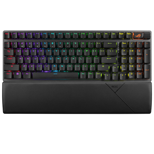 ASUS ROG Strix Scope II 96 Wireless RGB Mechanical Gaming Keyboard - NX Snow