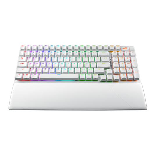 ASUS ROG Strix Scope II 96 White Wireless RGB Mechanical Gaming Keyboard