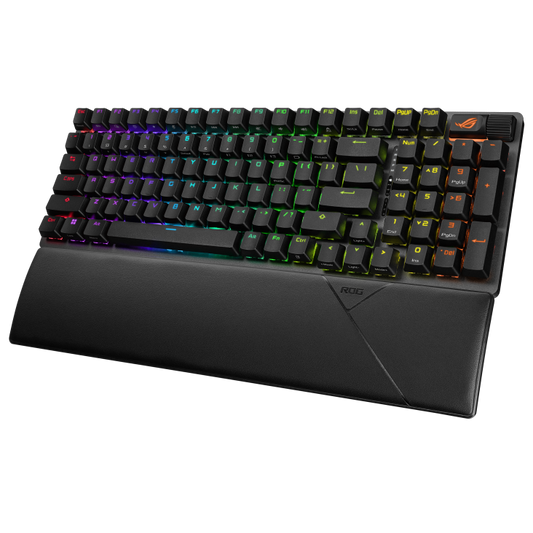 ASUS ROG Strix Scope II 96 Wireless RGB Mechanical Gaming Keyboard - NX Snow