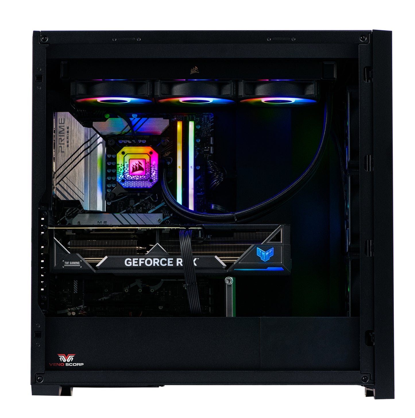 Corsair 5000D RGB Black - Intel i9-14900KF 32GB DDR5 ASUS RTX 4080 Super 16GB c-105se