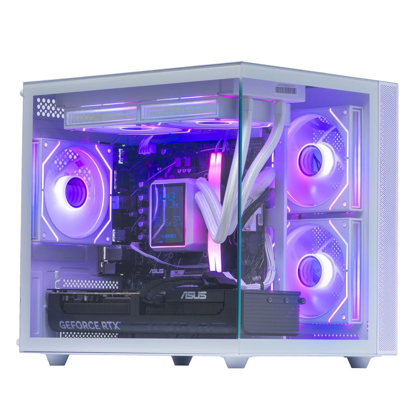 Mini Nemesis 3 White - AMD RYZEN 5 9600X NVIDIA GeForce RTX 5050 8GB GDDR6 nva-110ms