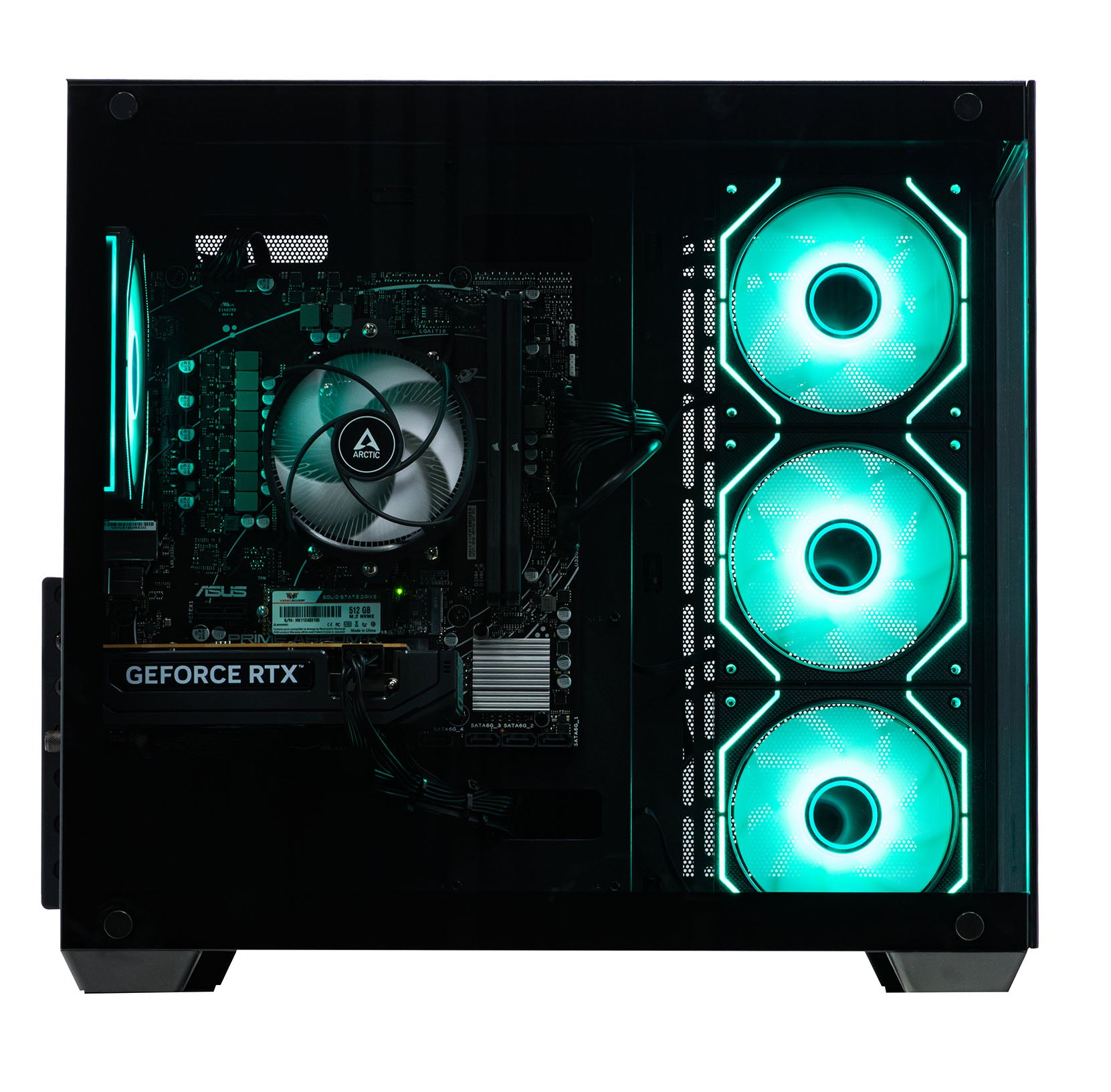 Gaming PC Nemesis - AMD RYZEN 5 5500 16GB Nvidia RTX 3050 6GB
