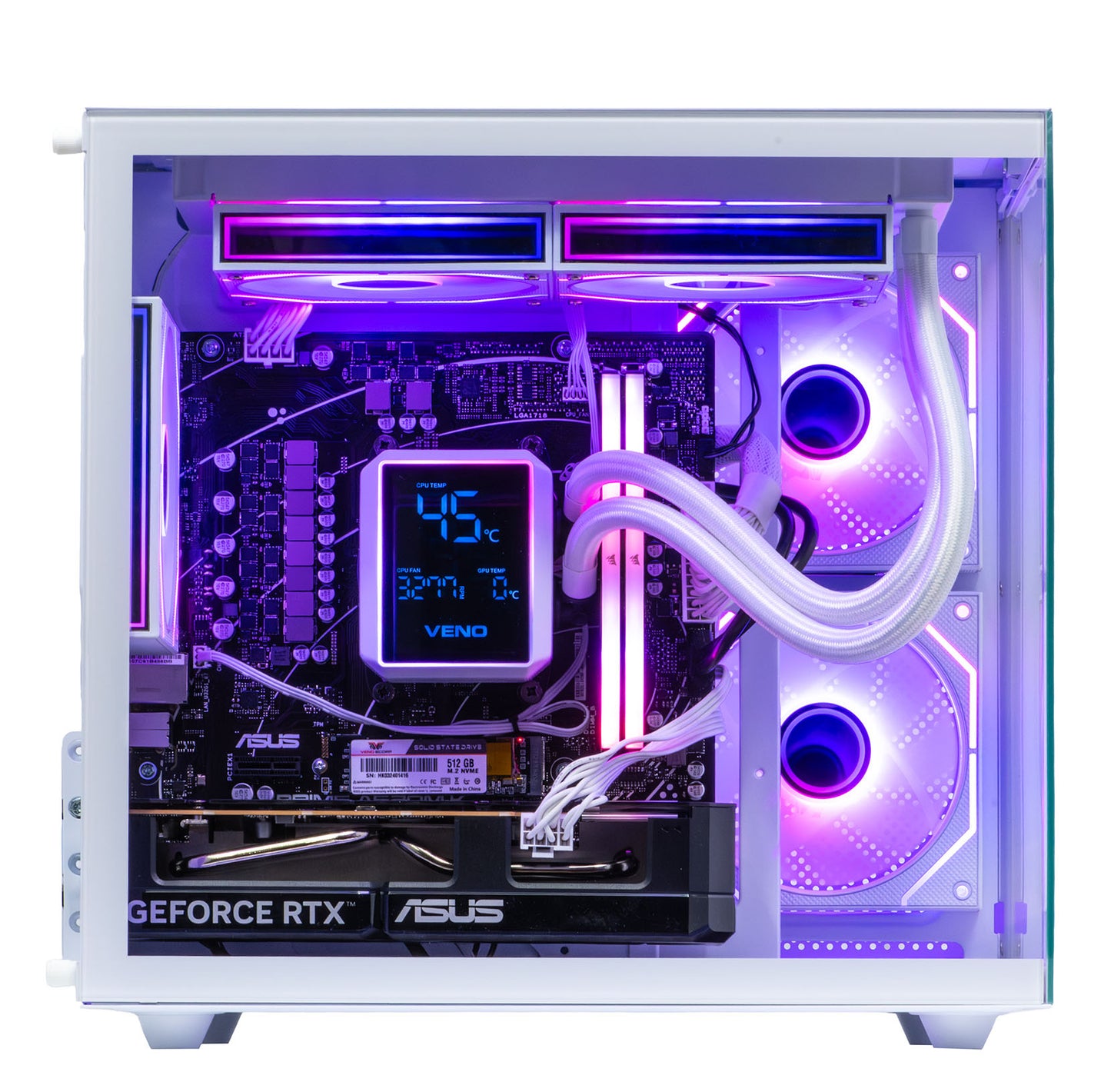 Mini Nemesis 3 White - AMD RYZEN 5 9600X NVIDIA GeForce RTX 5050 8GB GDDR6 nva-110ms