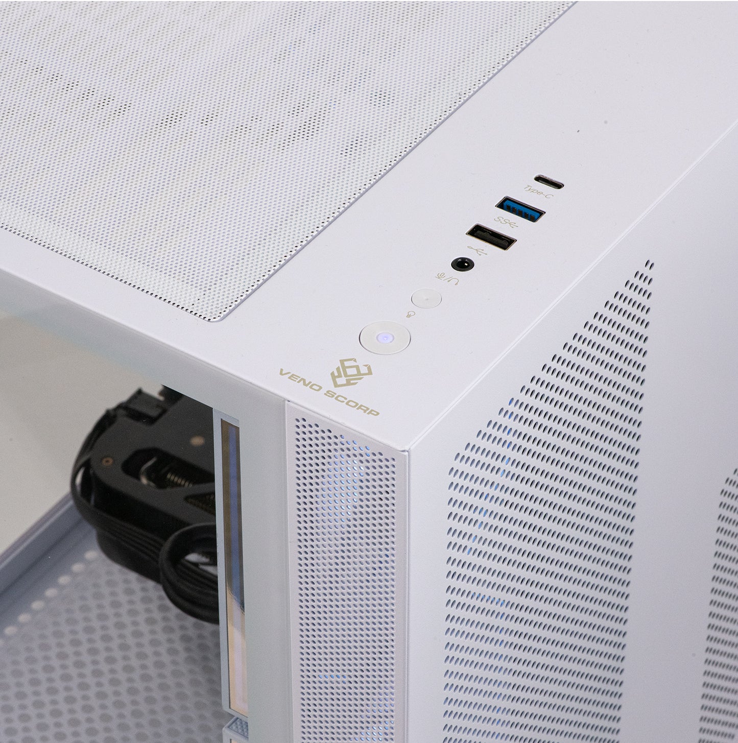Mini Nemesis 3 White Dual Monitor Bundle - AMD Ryzen 3 3100 16GB AMD Radeon RX580 8GB N7-SE107
