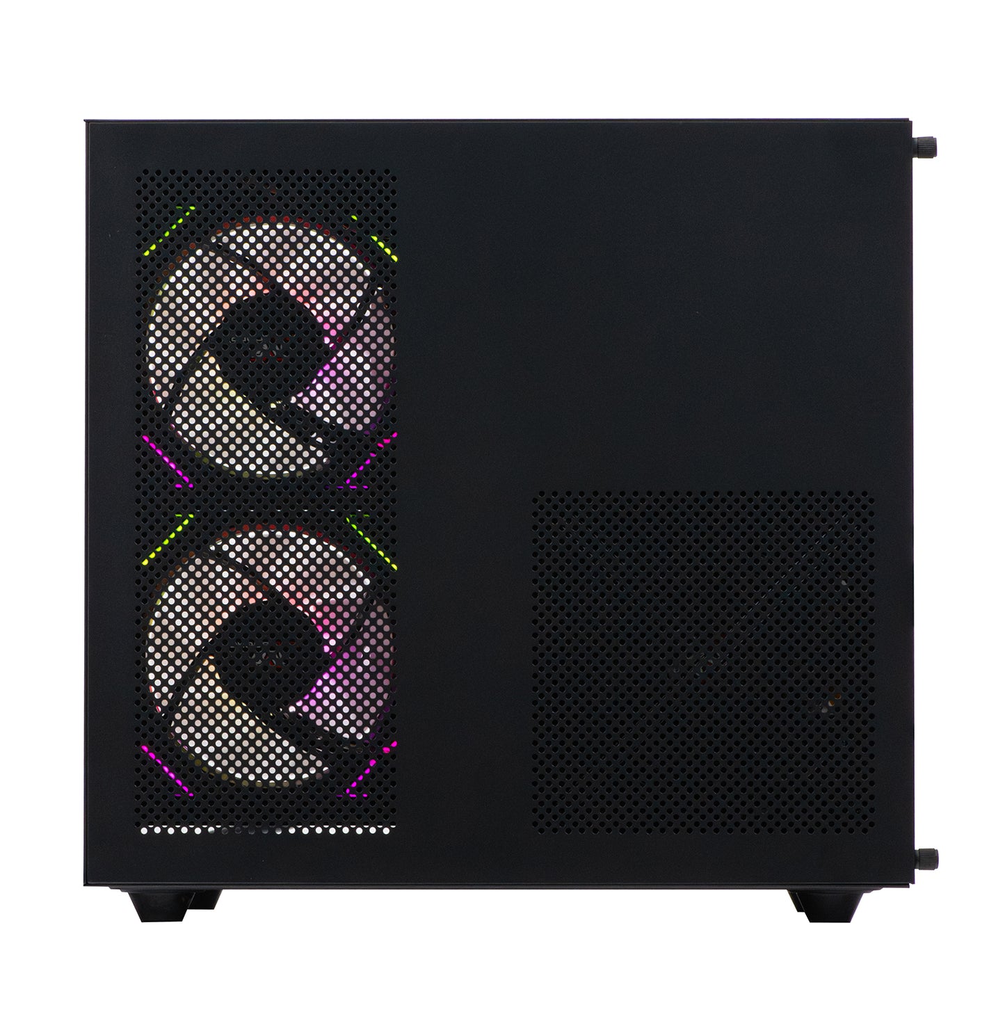 Nemisis Pro Black Gaming PC Bundle – Ryzen 3 3100, RX 560 4GB, 16GB DDR4, 512GB SSD, Win 11, 24" 100Hz Monitor, Mechanical RGB Keyboard & Mouse Combo NWS-VS-001