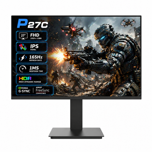 VenoScorp - 27" FHD 165Hz 1MS Gaming Monitor P27C
