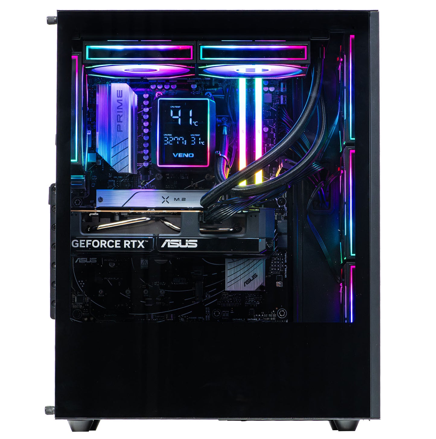 TITAN 4 - AMD Ryzen 5 5500 16GB Nvidia Dual GeForce RTX 5060 8GB GDDR7 Ai Ready NV-150SE