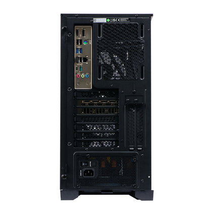 Corsair 4000D Black RGB - Intel Core i7-14700KF 32GB DDR5 ASUS RTX 4070 Super 12GB  c-201se