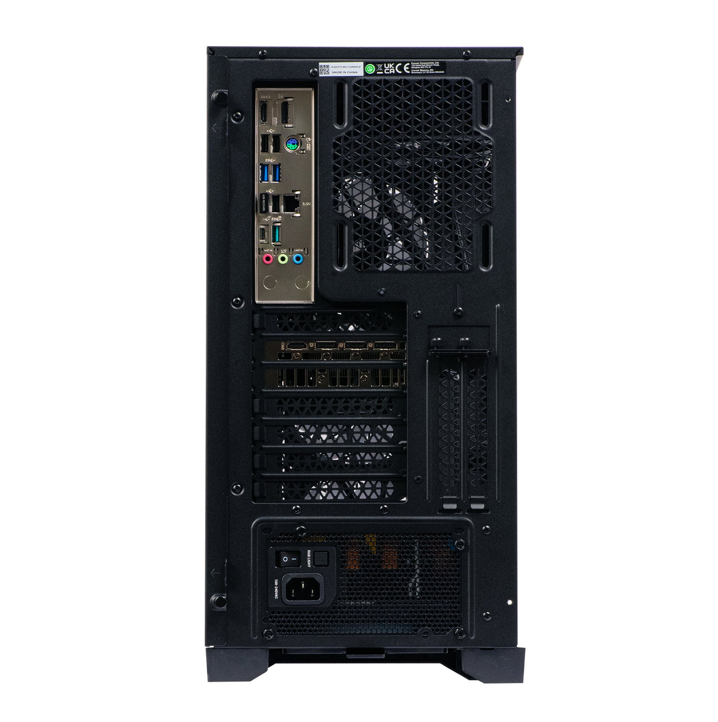 Corsair 4000D RGB Black - Intel Core i9-14900KF 32GB DDR5 Asus RTX 4070Ti Super 16GB c-107se