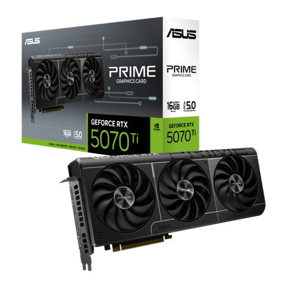 ASUS PRIME GeForce RTX 5070 Ti 16GB GDDR7 Graphics Card NZ-SE401