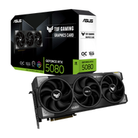 ASUS TUF Gaming NVIDIA GeForce RTX 5080 16GB GDDR7 OC Edition Graphics Card - 90YV0M30-M0NA00
