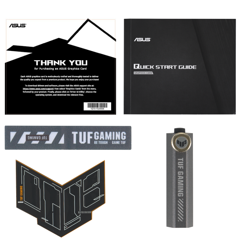 ASUS TUF Gaming Radeon RX 9070 XT OC Edition 16GB GDDR6 Graphics Card