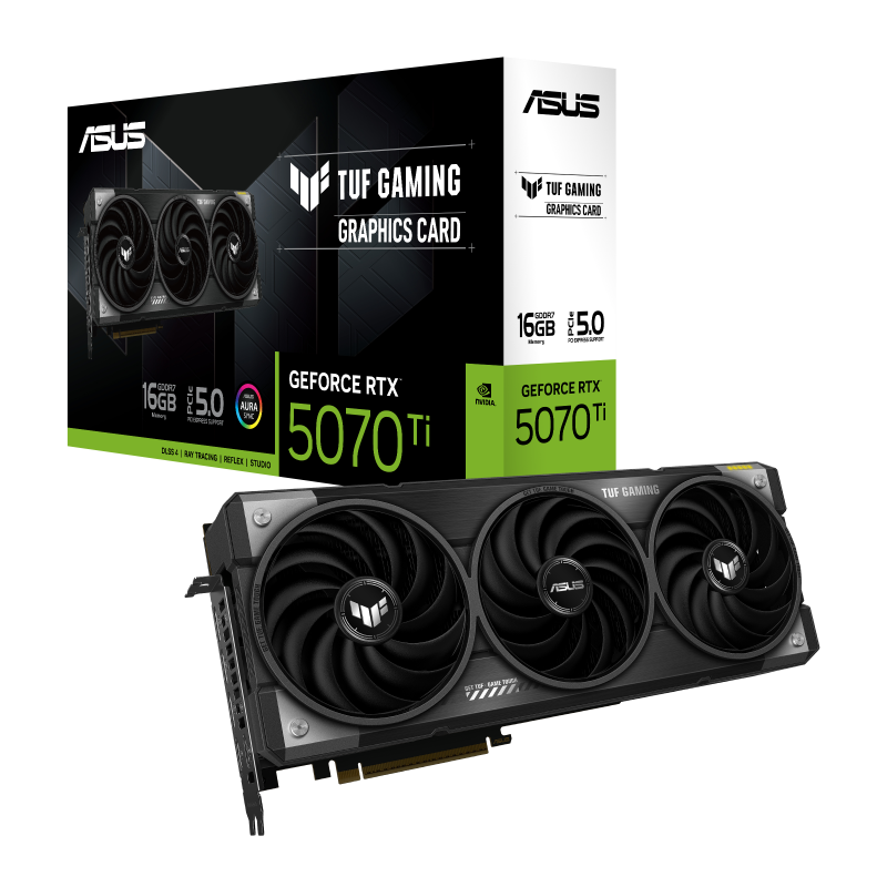 ASUS TUF Gaming GeForce RTX 5070 Ti 16GB GDDR7 Graphics Card AS-M310