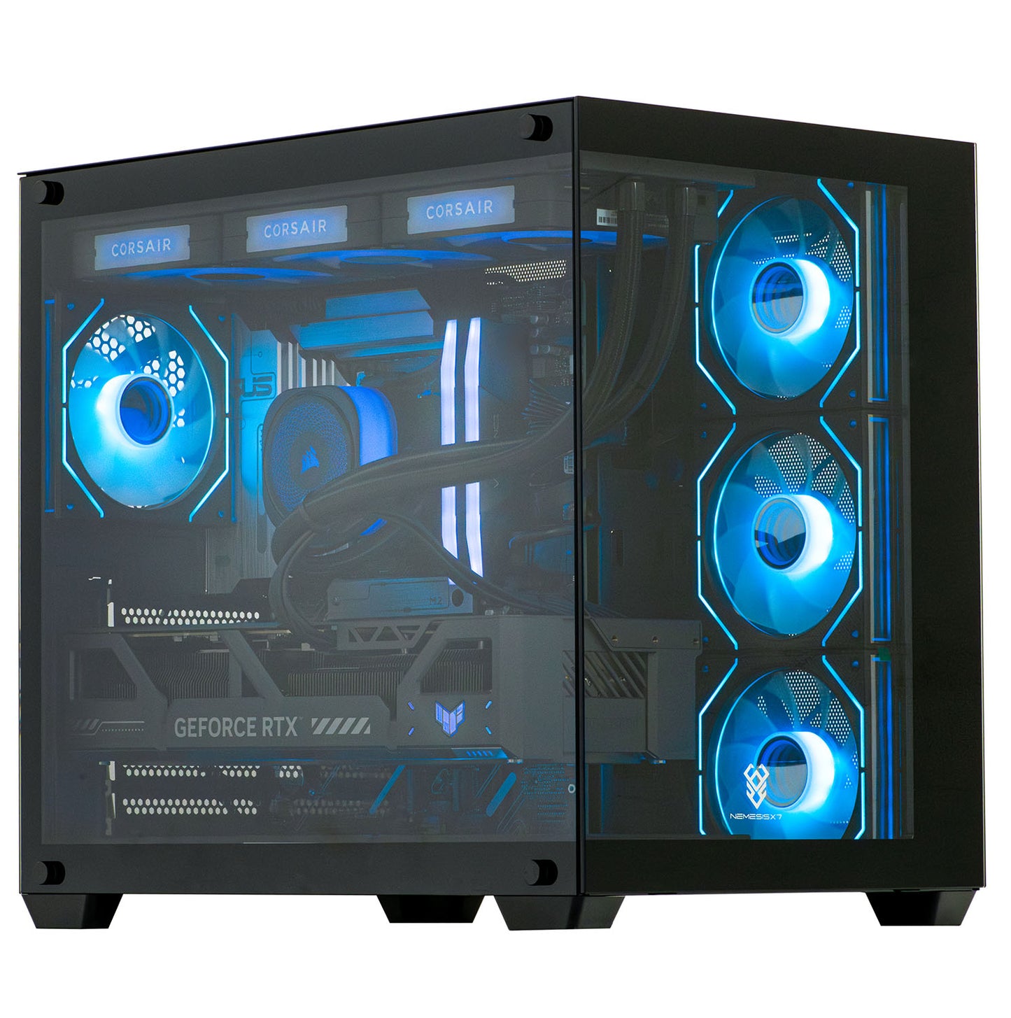 Nemesis 7 ARGB - AMD Ryzen 7 9800X3D 32GB DDR5 Palit 5080 Gaming Pro 16GB AI Ready N7-SE208